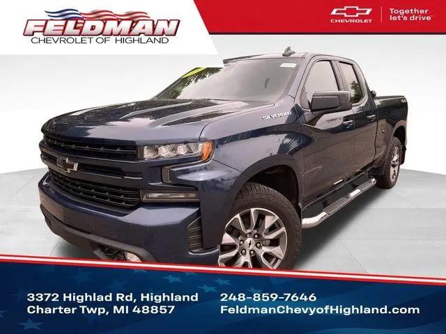 2020 Chevrolet Silverado 1500 4WD Double Cab Standard Bed RST for sale in Highland, MI