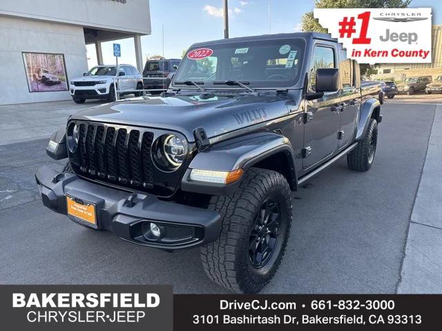 2022 Jeep Gladiator Willys 4x4 2022 Jeep Gladiator Willys 4x4