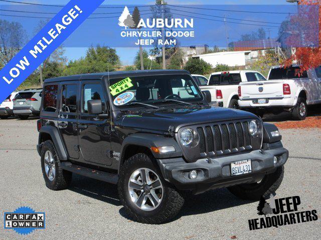 2018 Jeep Wrangler Unlimited Sport S 4x4 2018 Jeep Wrangler Unlimited Sport S 4x4