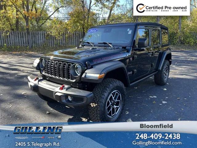 2024 Jeep Wrangler 4-Door Rubicon 4x4 2024 Jeep Wrangler 4-Door Rubicon 4x4
