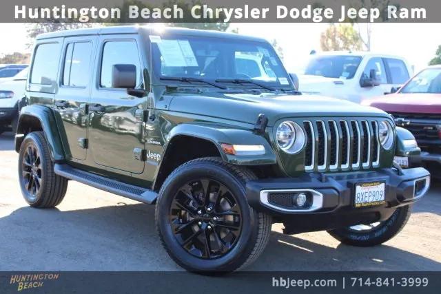 2021 Jeep Wrangler 4xe Unlimited Sahara 4x4 2021 Jeep Wrangler 4xe Unlimited Sahara 4x4