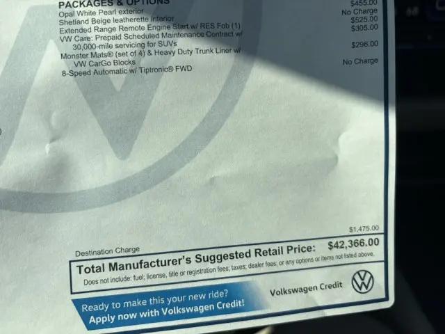2026 Volkswagen Atlas SE