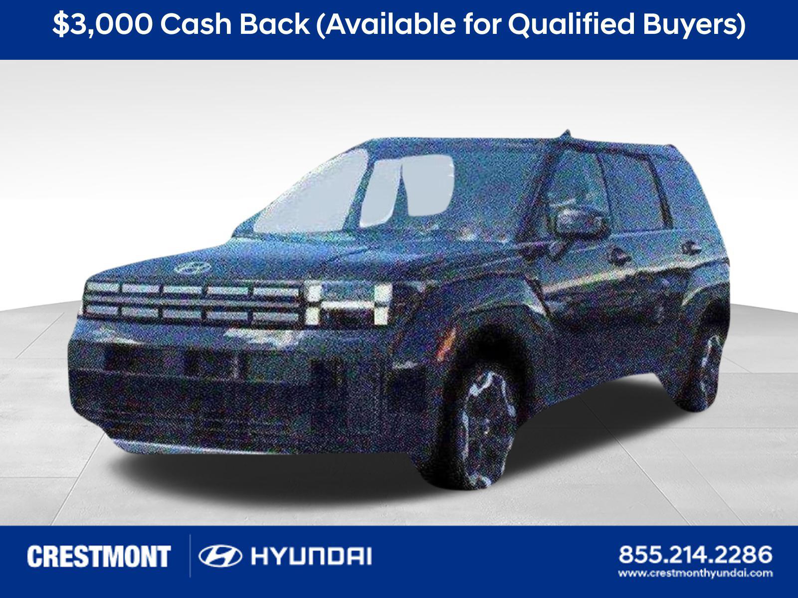 Phantom Black 2026 Hyundai Santa Fe SUV / Crossover Front-Wheel Drive 8-Speed Automatic Overdrive