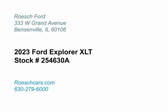 2023 Ford Explorer XLT 2023 Ford Explorer XLT