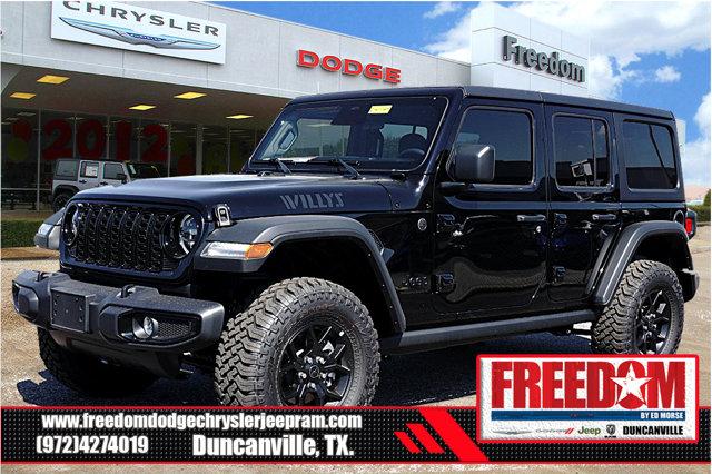 2025 Jeep Wrangler 4-Door Willys 4x4 for sale in Duncanville, TX