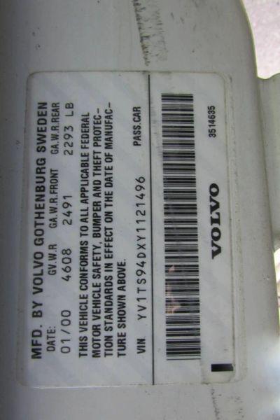 2000 Volvo S80 2.9
