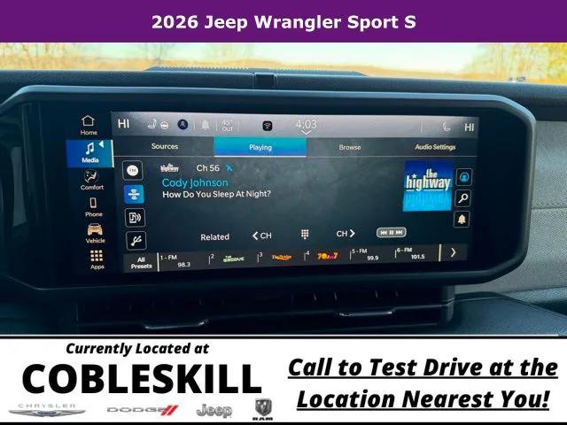 2026 Jeep Wrangler Sport S