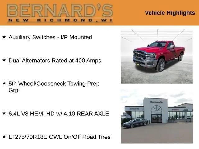 2026 Ram 3500 Tradesman Regular Cab 4x4 8' Box