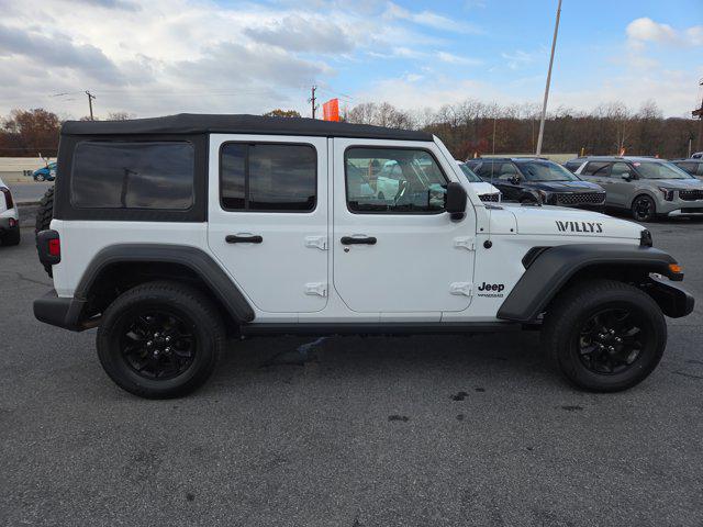 2021 Jeep Wrangler Unlimited Willys 4x4 2021 Jeep Wrangler Unlimited Willys 4x4