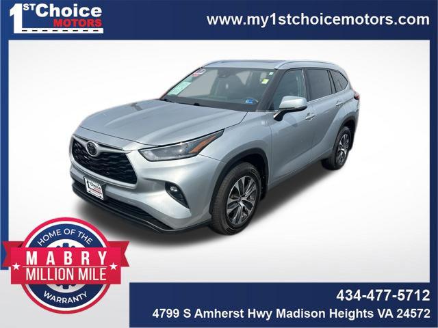 2021 Toyota Highlander XLE for sale in Madison Heights, VA