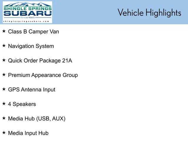 2018 Ram ProMaster 2500 Cargo Van High Roof 159 WB