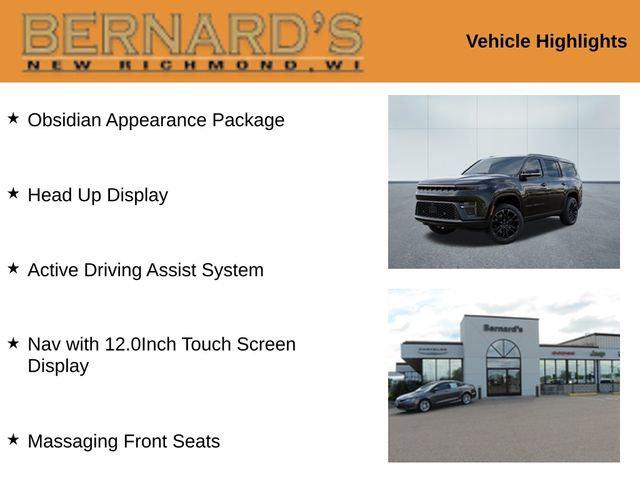 2026 Wagoneer Grand Wagoneer GRAND WAGONEER SUMMIT OBSIDIAN 4X4 2026 Wagoneer Grand Wagoneer GRAND WAGONEER SUMMIT OBSIDIAN 4X4