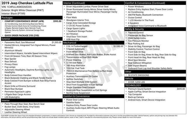 2019 Jeep Cherokee Latitude Plus FWD 2019 Jeep Cherokee Latitude Plus FWD