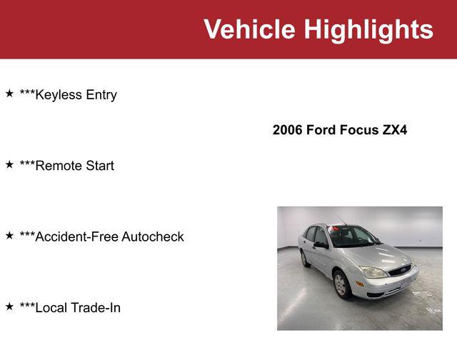 2006 Ford Focus ZX4 2006 Ford Focus ZX4