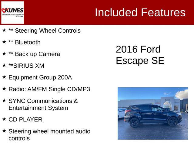 2016 Ford Escape SE 2016 Ford Escape SE