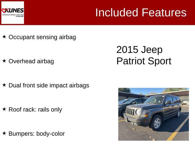 2015 Jeep Patriot Sport 2015 Jeep Patriot Sport