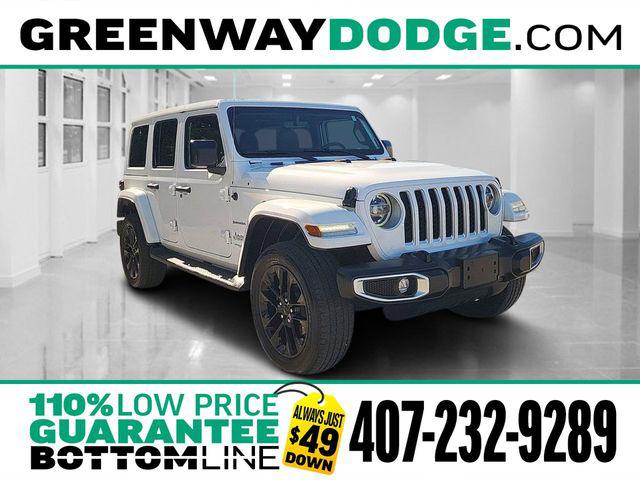 2021 Jeep Wrangler 4xe Unlimited Sahara 4x4 2021 Jeep Wrangler 4xe Unlimited Sahara 4x4