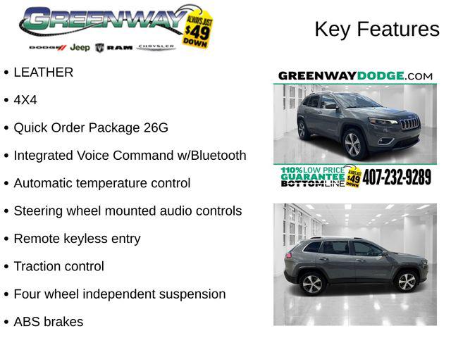 2020 Jeep Cherokee Limited 4X4 2020 Jeep Cherokee Limited 4X4