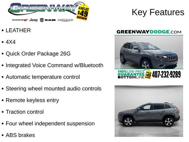 2020 Jeep Cherokee Limited 4X4