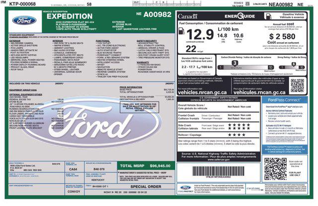 2022 Ford Expedition Platinum MAX