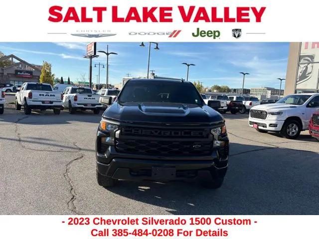 2023 Chevrolet Silverado 1500 4WD Crew Cab Short Bed Custom 2023 Chevrolet Silverado 1500 4WD Crew Cab Short Bed Custom