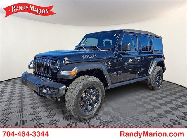 2021 Jeep Wrangler Unlimited Willys 4x4 2021 Jeep Wrangler Unlimited Willys 4x4