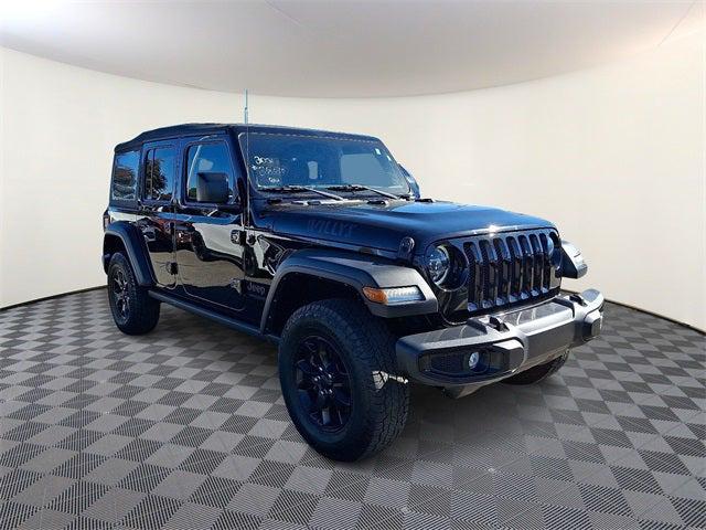2021 Jeep Wrangler Unlimited Willys 4x4 2021 Jeep Wrangler Unlimited Willys 4x4