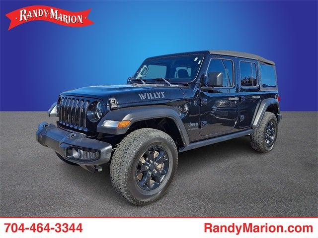 2021 Jeep Wrangler Unlimited Willys 4x4 2021 Jeep Wrangler Unlimited Willys 4x4
