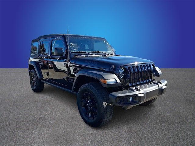 2021 Jeep Wrangler Unlimited Willys 4x4 2021 Jeep Wrangler Unlimited Willys 4x4