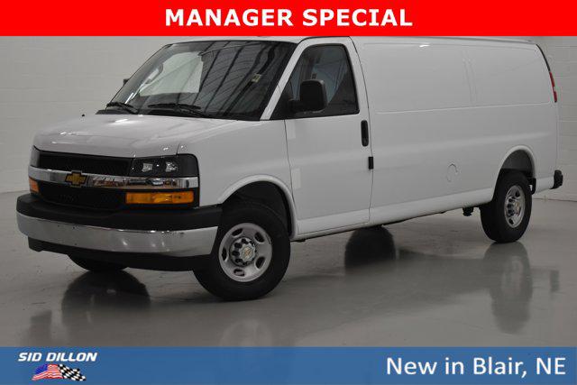 2025 Chevrolet Express Cargo Van RWD 3500 Extended Wheelbase WT for sale in Blair, NE