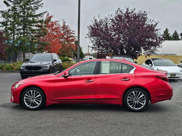 2023 INFINITI Q50 LUXE AWD