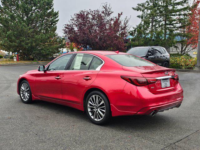 2023 INFINITI Q50 LUXE AWD