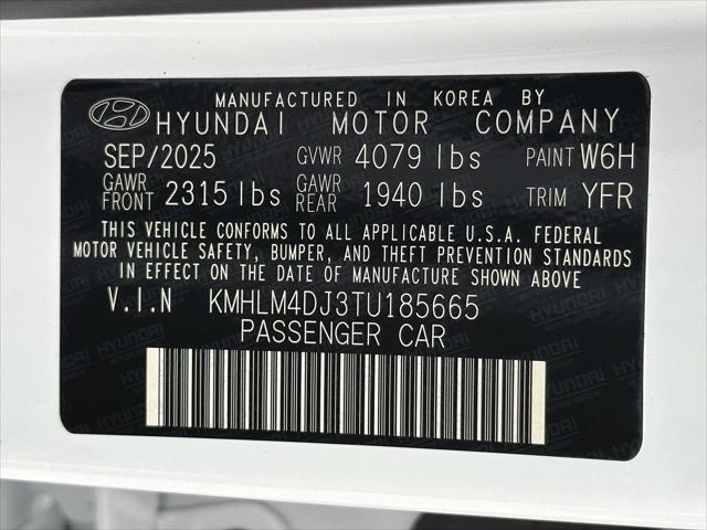 2026 Hyundai Elantra Hybrid SEL Sport