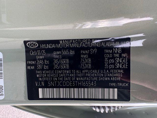 2026 Hyundai Santa Cruz SEL Activity