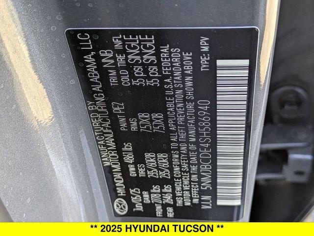 2025 Hyundai Tucson SEL
