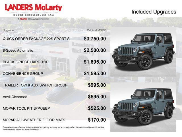2026 Jeep Wrangler WRANGLER 2-DOOR SPORT S 2026 Jeep Wrangler WRANGLER 2-DOOR SPORT S