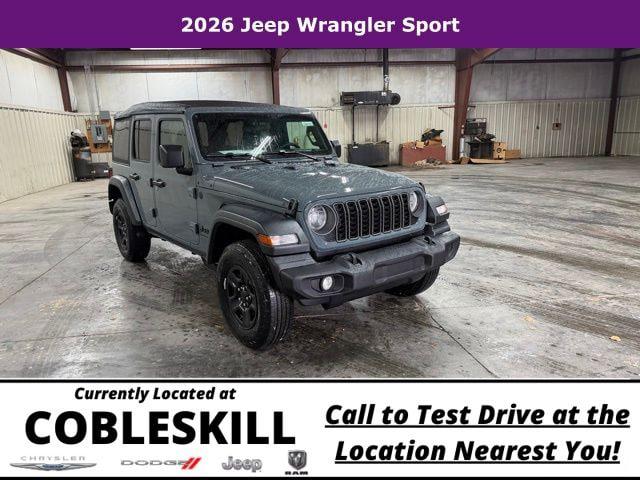 2026 Jeep Wrangler WRANGLER 4-DOOR SPORT 2026 Jeep Wrangler WRANGLER 4-DOOR SPORT