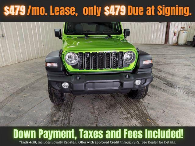 2026 Jeep Wrangler WRANGLER 4-DOOR SPORT S