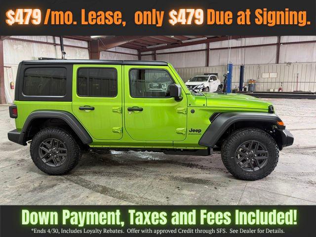 2026 Jeep Wrangler WRANGLER 4-DOOR SPORT S