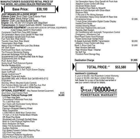 2026 Jeep Wrangler WRANGLER 4-DOOR WILLYS