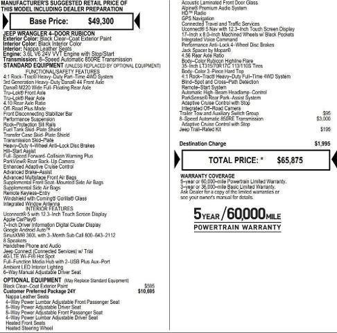 2026 Jeep Wrangler WRANGLER 4-DOOR RUBICON X