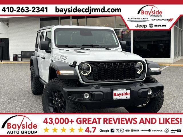 2026 Jeep Wrangler WRANGLER 4-DOOR WILLYS 2026 Jeep Wrangler WRANGLER 4-DOOR WILLYS