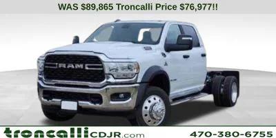 2026 RAM Ram 5500 Chassis Cab RAM 5500 BIG HORN CHASSIS CREW CAB 4X4 84 CA