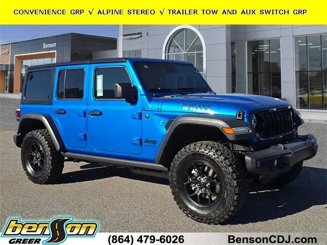 2026 Jeep Wrangler WRANGLER 4-DOOR WILLYS 2026 Jeep Wrangler WRANGLER 4-DOOR WILLYS