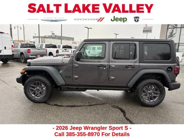 2026 Jeep Wrangler WRANGLER 4-DOOR SPORT S