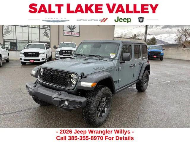 2026 Jeep Wrangler WRANGLER 4-DOOR WILLYS