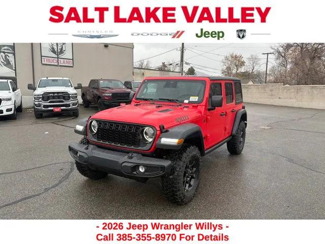 2026 Jeep Wrangler WRANGLER 4-DOOR WILLYS