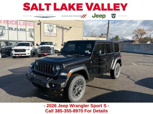 2026 Jeep Wrangler WRANGLER 4-DOOR SPORT S 2026 Jeep Wrangler WRANGLER 4-DOOR SPORT S