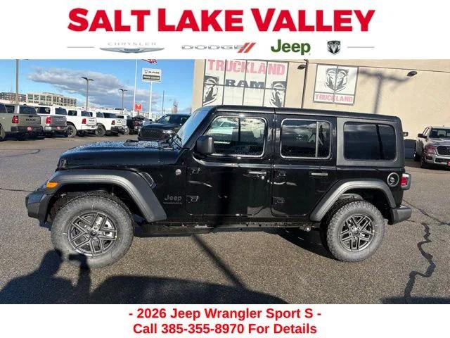 2026 Jeep Wrangler WRANGLER 4-DOOR SPORT S 2026 Jeep Wrangler WRANGLER 4-DOOR SPORT S