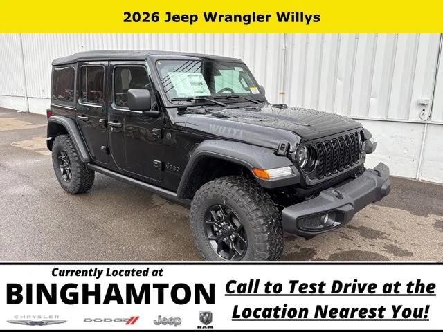 2026 Jeep Wrangler WRANGLER 4-DOOR WILLYS